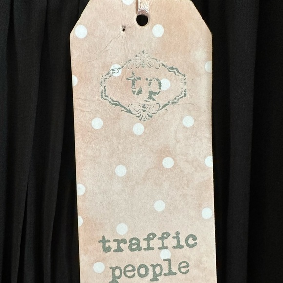 Traffic People Black Silver Trumpet Dress - Picture 12 of 16